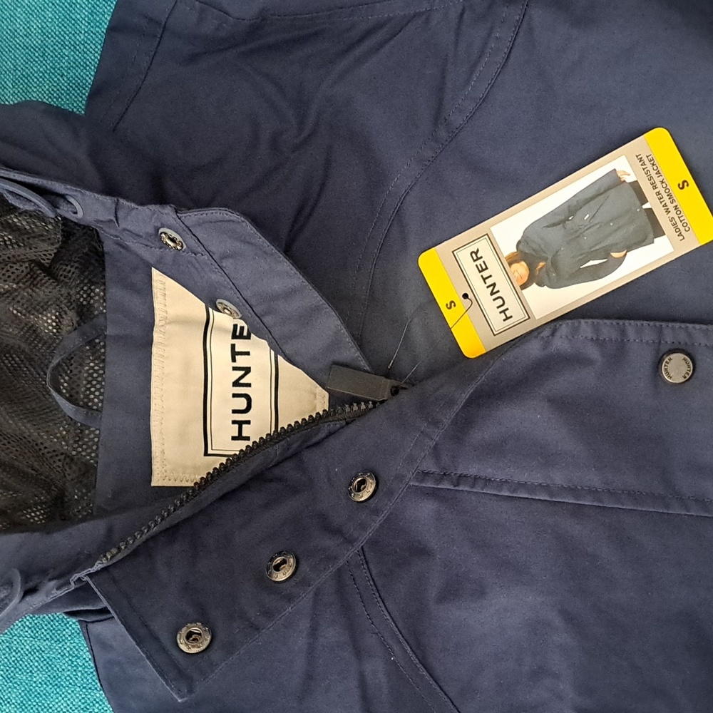 Hunter Women's Navy Utility Jacket New Size Small